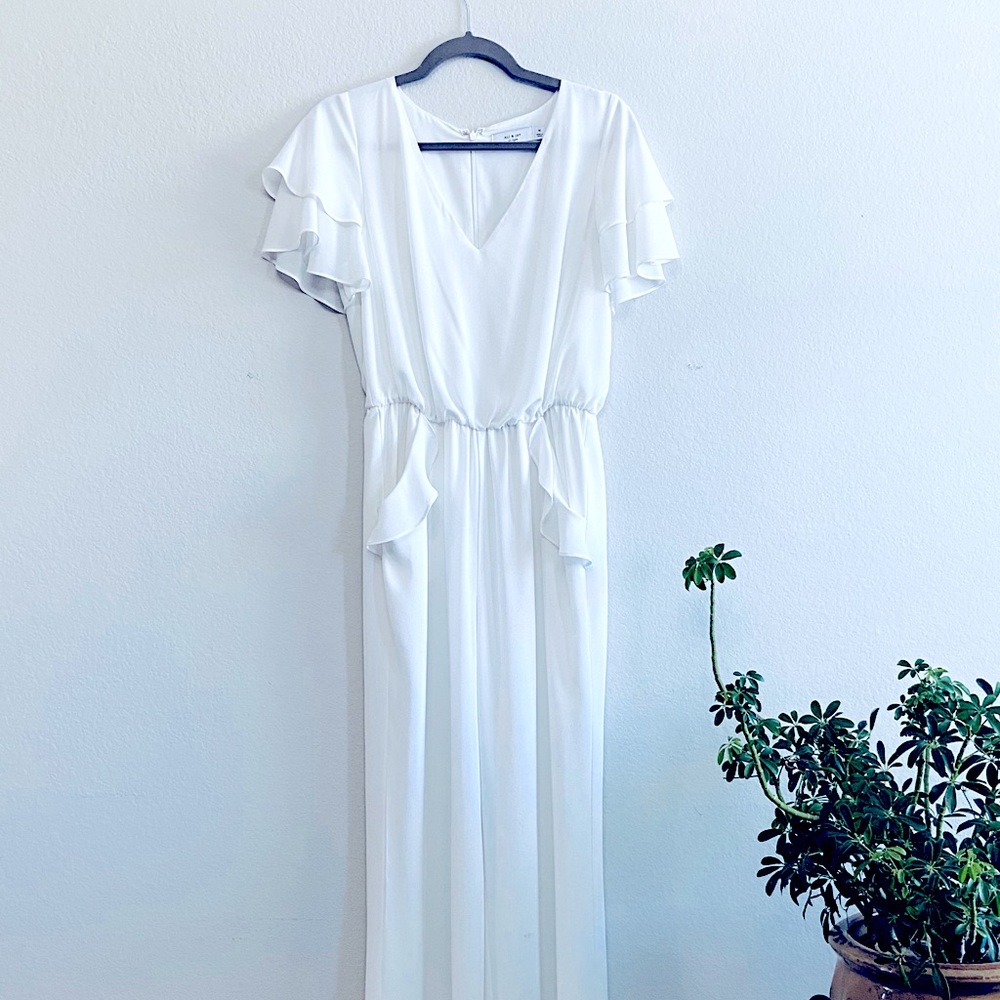 COPY - Ali & Jay White Jumpsuit